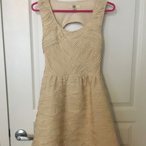 Ya Los Angeles, A - line, cream, back cutout